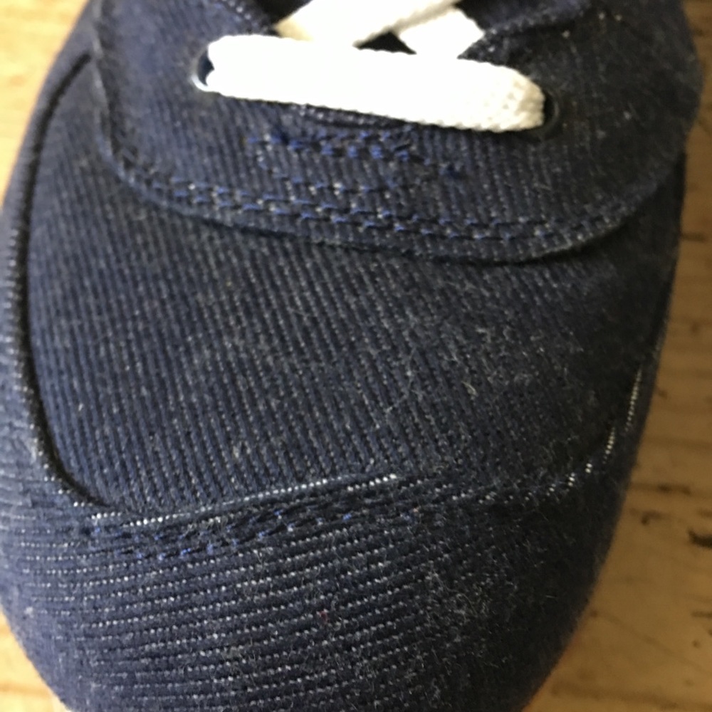 NWB New Balance Classic 574 Denim Leather Sneaker - Picture 7 of 8